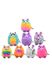 Мягкая игрушка MISFITTENS W4 - КОТИК В БАНЦЕ цвет разноцветный ЦБ-00246762 SKT000985291 фото 1