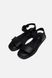 Жіночі босоніжки на пласкій підошві 40 колір чорний ЦБ-00237857 SKT000954827 фото 3