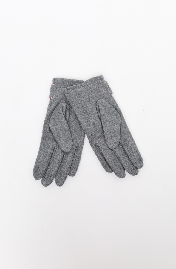 Жіночі рукавички 7.5 колір сірий ЦБ-00227333 SKT000926199 фото