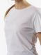 Жіноча футболка пряма 52 колір білий ЦБ-00210721 SKT000890428 фото 2