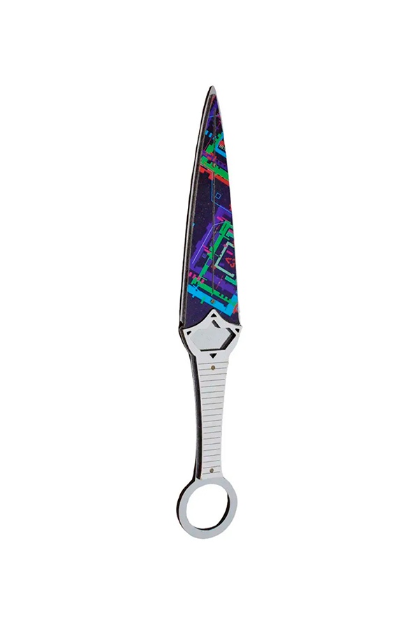 Нож деревянный «Кунай Сбой» цвет разноцветный ЦБ-00237822 SKT000954686 фото
