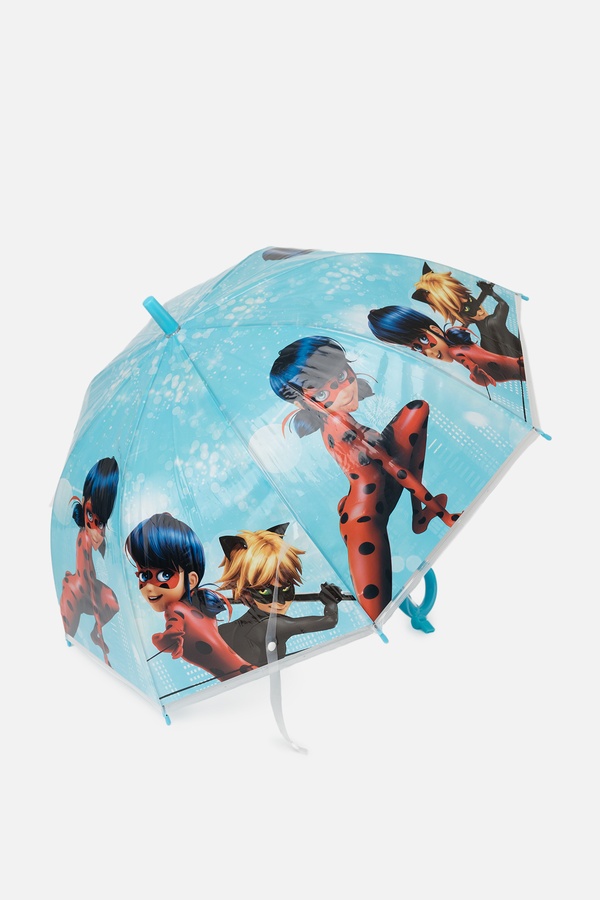 Зонтик трость для девочки цвет голубой ЦБ-00255638 SKT001007787 фото