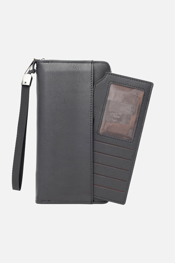 Чоловічий гаманець колір чорний ЦБ-00242303 SKT000964181 фото