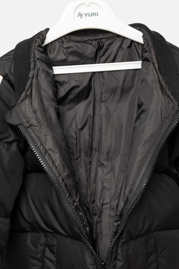Куртка для девочки 164 цвет черный ЦБ-00242822