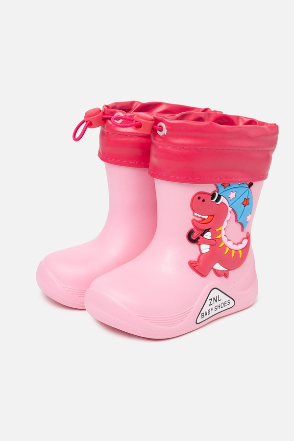Гумові чоботи для дівчинки 31.5 колір рожевий ЦБ-00236841 SKT000967493 фото