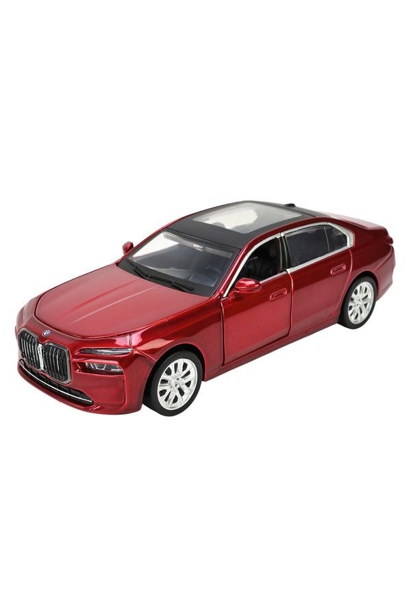 Игрушка машина металлическая модели BMW i7 АВТОПРОМ 68730 ЦБ-00287835 фото