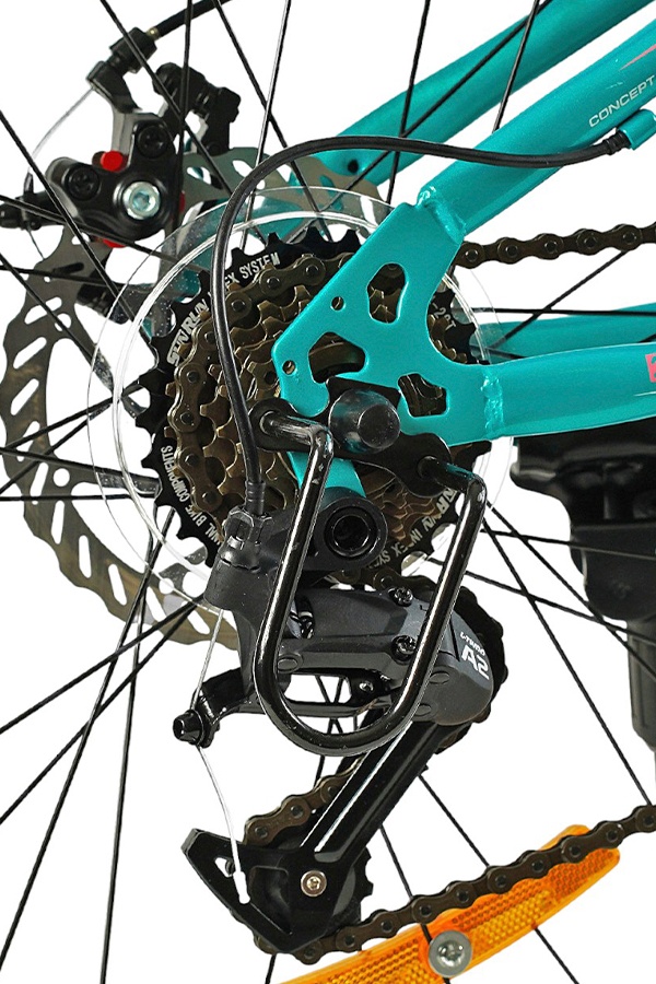 Велосипед Спортивний Corso 24" дюйми «RIDER» колір бірюзовий ЦБ-00246117 SKT000983454 фото
