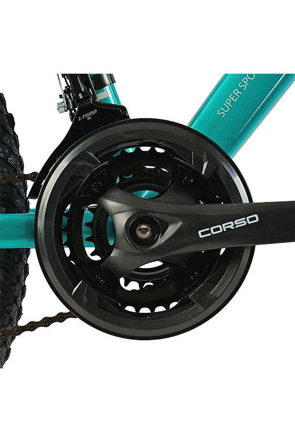 Велосипед Спортивний Corso 24" дюйми «RIDER» колір бірюзовий ЦБ-00246117 SKT000983454 фото