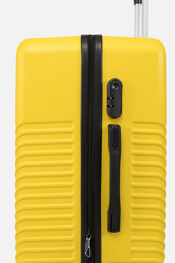 Чоловіча валіза L колір жовтий ЦБ-00249992 SKT000992425 фото