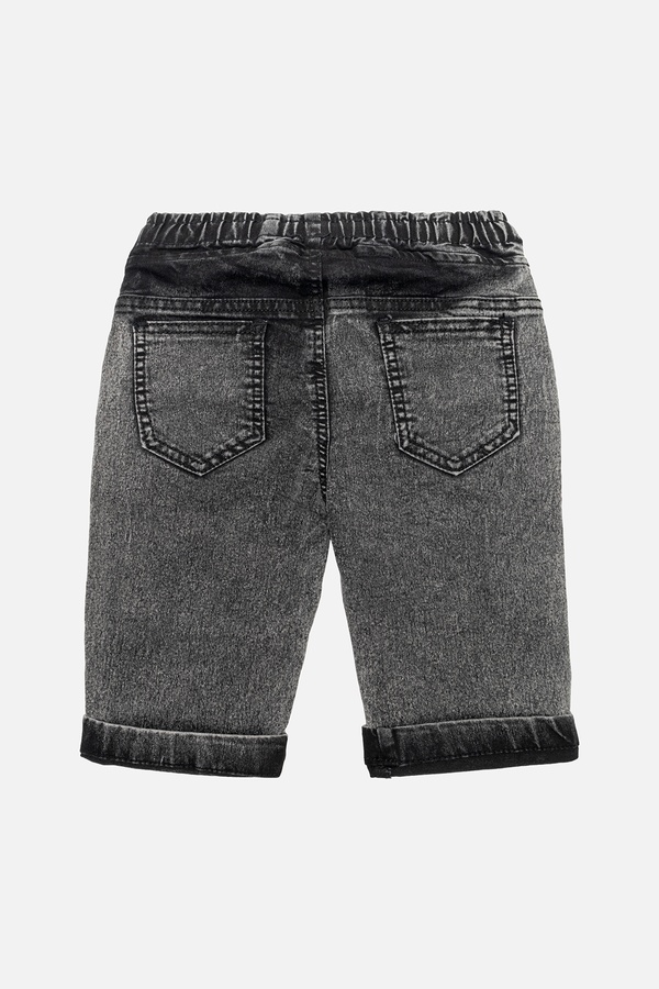 Шорти джинсові для хлопчика 122 колір чорний ЦБ-00191732 SKT000846702 фото