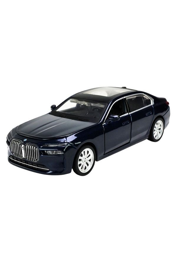 Игрушка машина металлическая модели BMW i7 АВТОПРОМ 68730 ЦБ-00287835 фото