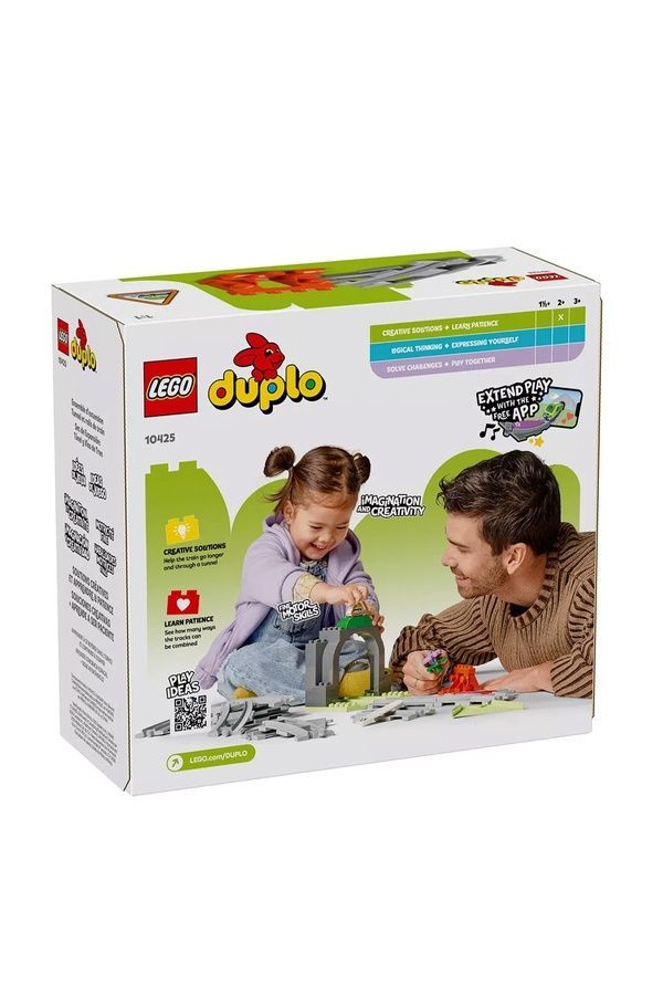 Конструктор LEGO Duplo Дополнительный набор Железнодорожный тоннель 10425 ЦБ-00271837 фото