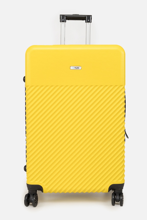 Мужской чемодан L цвет желтый ЦБ-00249992 SKT000992425 фото