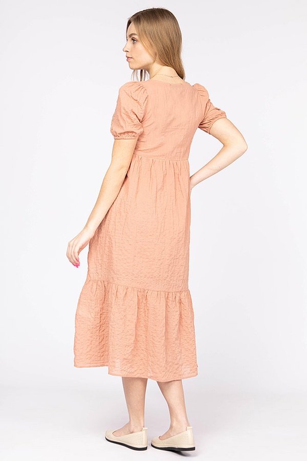 Сукня жіноча 44 колір теракотовий ЦБ-00174734 SKT000584686 фото