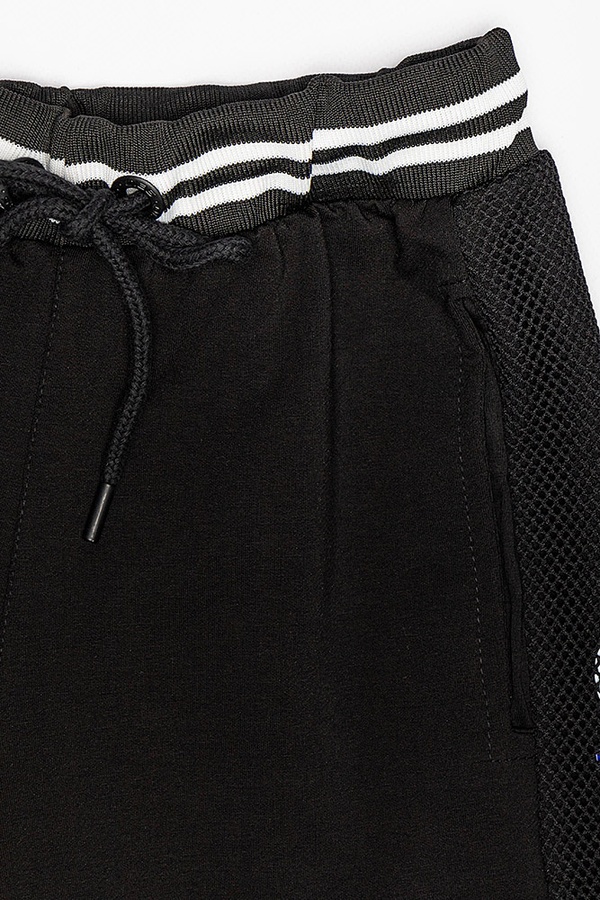 Мужские спортивные шорты 46 цвет черный ЦБ-00195427 SKT000857044 фото