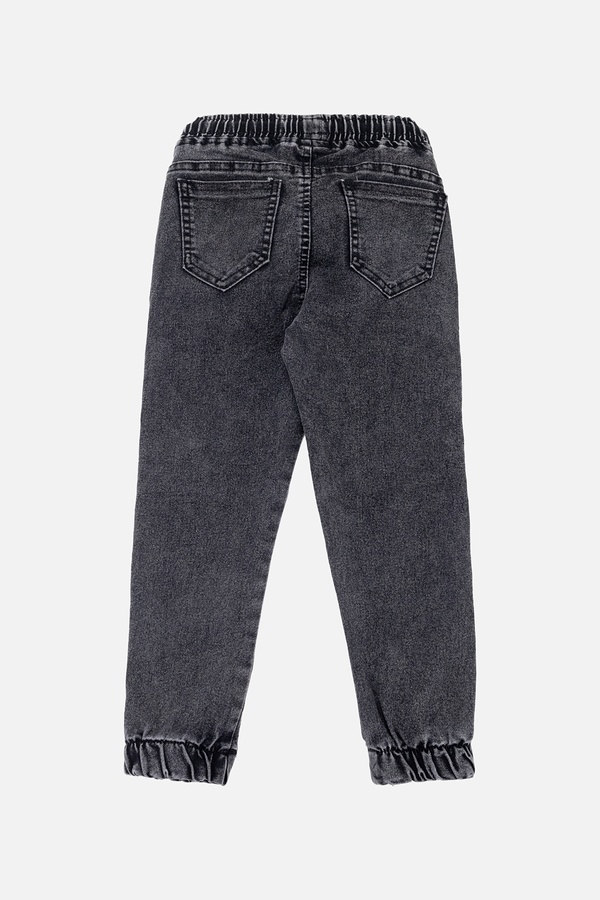 Джогеры джинсовые для мальчика 116 цвет серый ЦБ-00243734 SKT000969207 фото