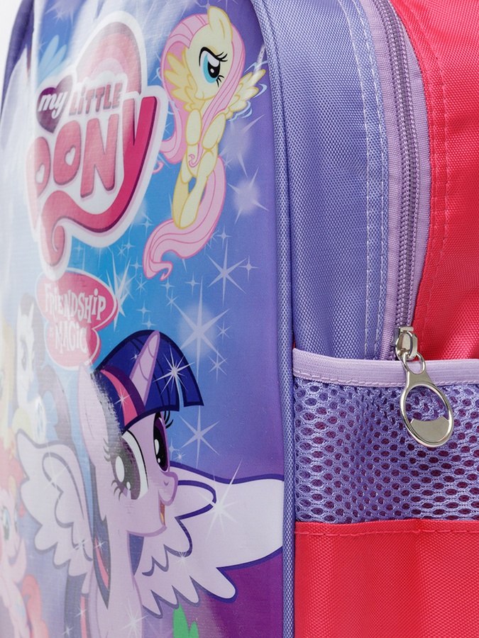 Школьный портфель с декоративным принтом. цвет голубой ЦБ-00226408 SKT000924221 фото