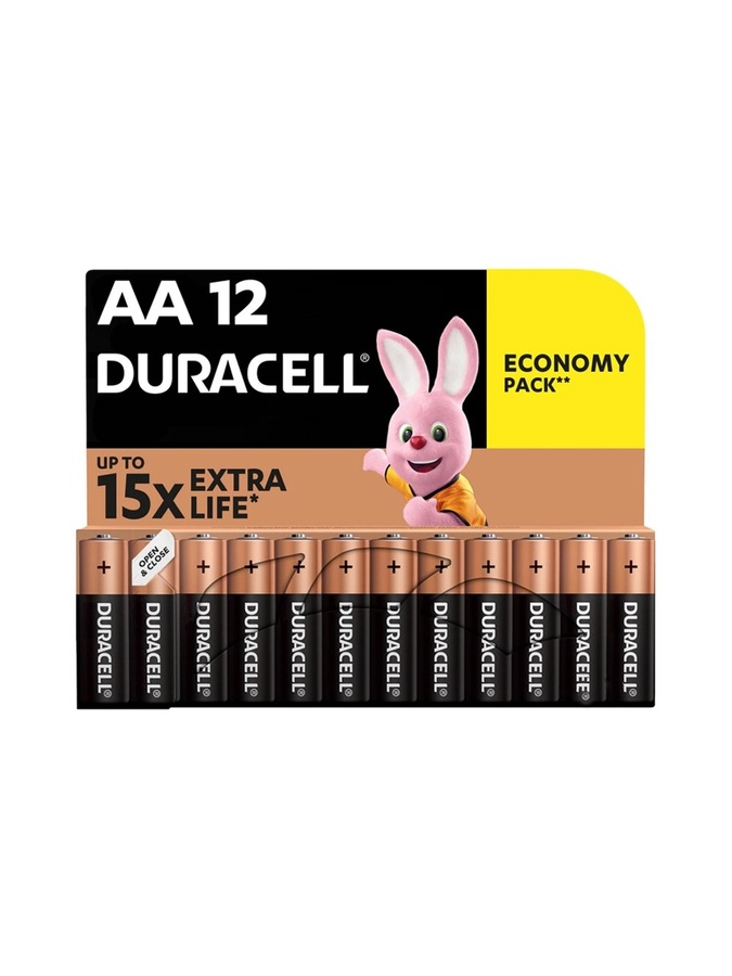 Батарейка DURACELL BasicAA алкалиновые LR6, Цена за 1 шт цвет разноцветный 00-00237468 SKT000272493 фото