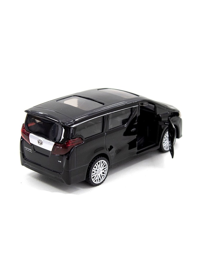 Автомодель - TOYOTA ALPHARD колір чорний ЦБ-00221527 SKT000912551 фото