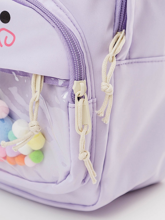 Рюкзак "Зайченя" для дівчинки колір бузковий ЦБ-00212060 SKT000891194 фото
