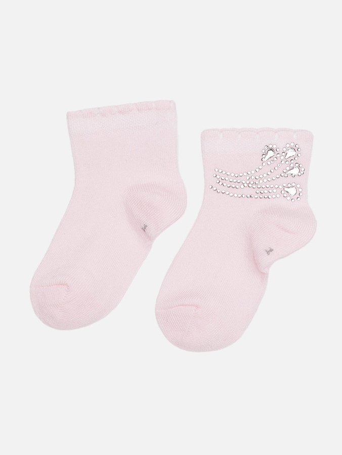 Носки для девочки 27-30 цвет розовый ЦБ-00194665 SKT000855048 фото