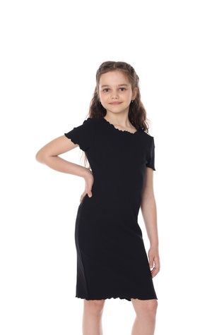 Платье для девочки цвет черный 152 ЦБ-00292920 фото