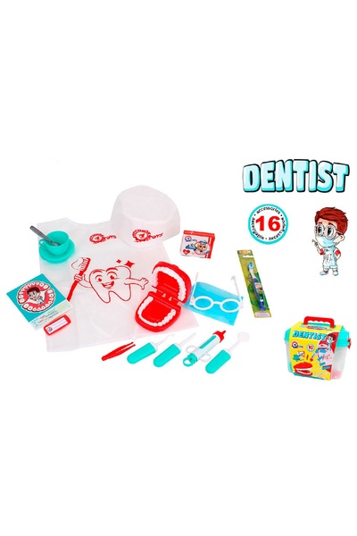 Іграшка "Набір стоматолога" колір різнокольоровий ЦБ-00152644 SKT000521857 фото