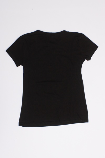 Жіноча футболка 48 колір чорний ЦБ-00192011 SKT000847769 фото