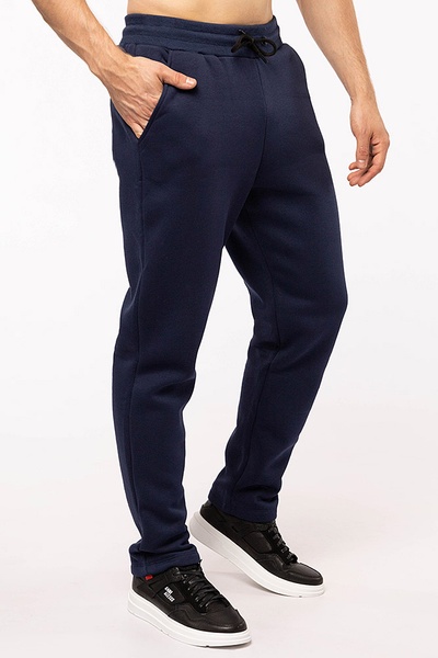 Мужские спортивные штаны 52 цвет темно-синий ЦБ-00198184 SKT000863256 фото