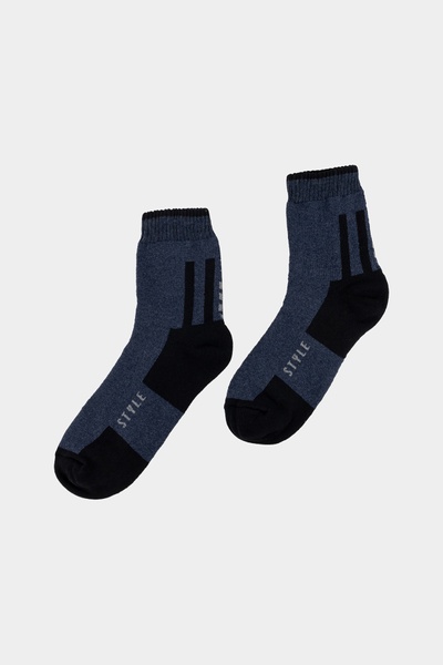 Чоловічі шкарпетки 40-42 колір синій ЦБ-00234526 SKT000944132 фото