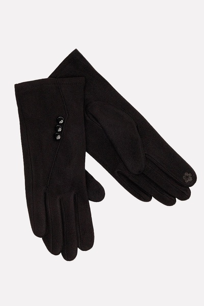 Жіночі рукавички 8.5 колір чорний ЦБ-00197554 SKT000861848 фото