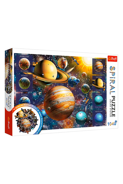 Пазли Спіральні - "Сонячна система" колір різнокольоровий ЦБ-00235716 SKT000946719 фото