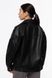 Женская куртка косуха 42 цвет черный ЦБ-00209531 SKT000886865 фото 4