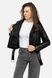 Жіноча куртка косуха 40 колір чорний ЦБ-00238376 SKT000956363 фото 3