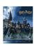 Набор для росписи по номерам WB &laquo;Harry Potter: Хогвартс ночью с красками металлик extra&raquo; Ідейка KHO5230 ЦБ-00293908 фото 1
