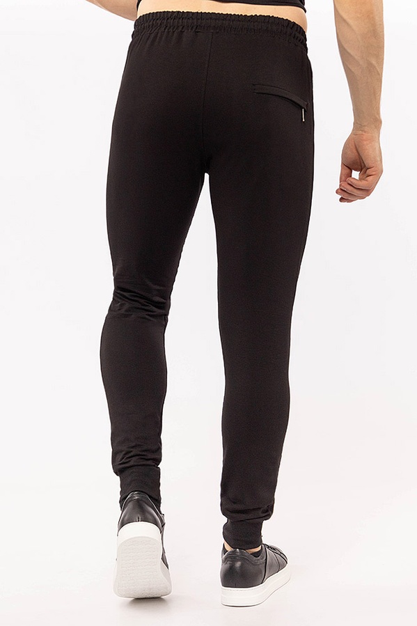 Мужские спортивные штаны 52 цвет черный ЦБ-00190074 SKT000841798 фото