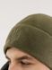 Чоловіча шапка 58-60 колір хакі ЦБ-00229586 SKT000932891 фото 2