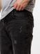 Мужские джинсовые шорты мом 50 цвет темно-серый ЦБ-00218857 SKT000905524 фото 2