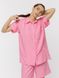 Женская рубашка регуляр 48 цвет розовый ЦБ-00219054 SKT000906136 фото 1