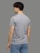 Чоловіча футболка регуляр 52 колір сірий ЦБ-00216051 SKT000899838 фото 3