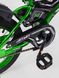Дитячий двоколісний велосипед колір чорно-зелений ЦБ-00213399 SKT000893651 фото 4
