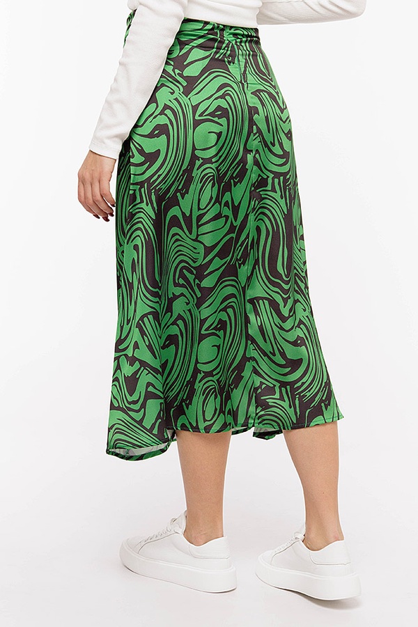 Женская юбка 42 цвет зеленый ЦБ-00191104 SKT000844810 фото