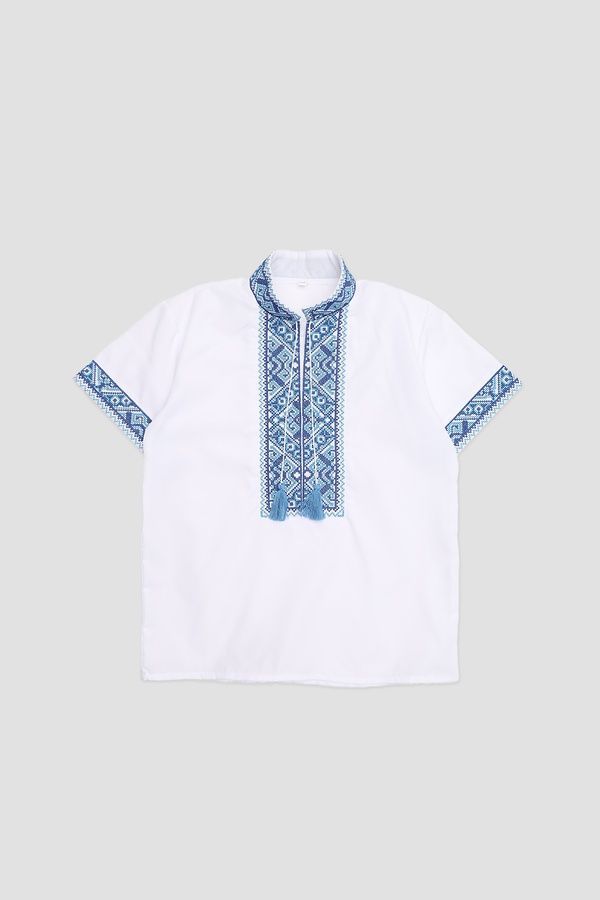 Вишиванка для хлопчика колір білий 140 ЦБ-00279793 фото