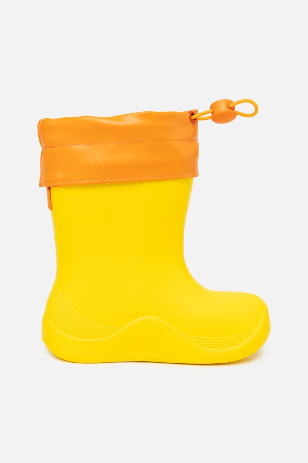 Гумові чоботи для дівчинки 24 колір жовтий ЦБ-00236842 SKT000953046 фото