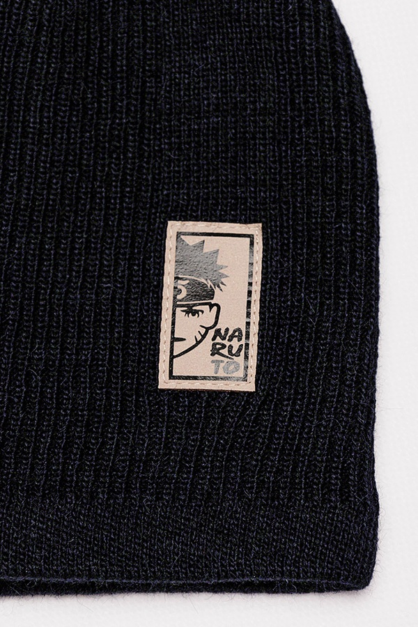 Комплект шапка-шарф на хлопчика 52-54 колір чорний ЦБ-00201792 SKT000871315 фото
