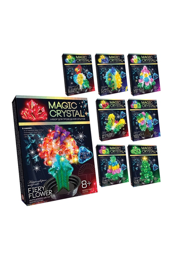 Набор для проведения опытов "MAGIC CRYSTAL" цвет разноцветный ЦБ-00097167 SKT000414142 фото