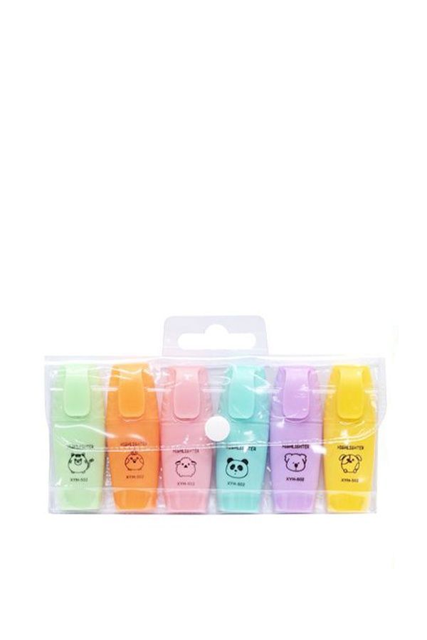 Набор текстовыделителей, 6 цветов COLOR-IT 115614 ЦБ-00281031 фото