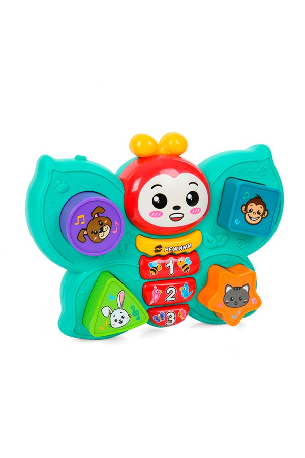 Інтерактивна іграшка-сортер Метелик колір різнокольоровий ЦБ-00245036 SKT000980449 фото