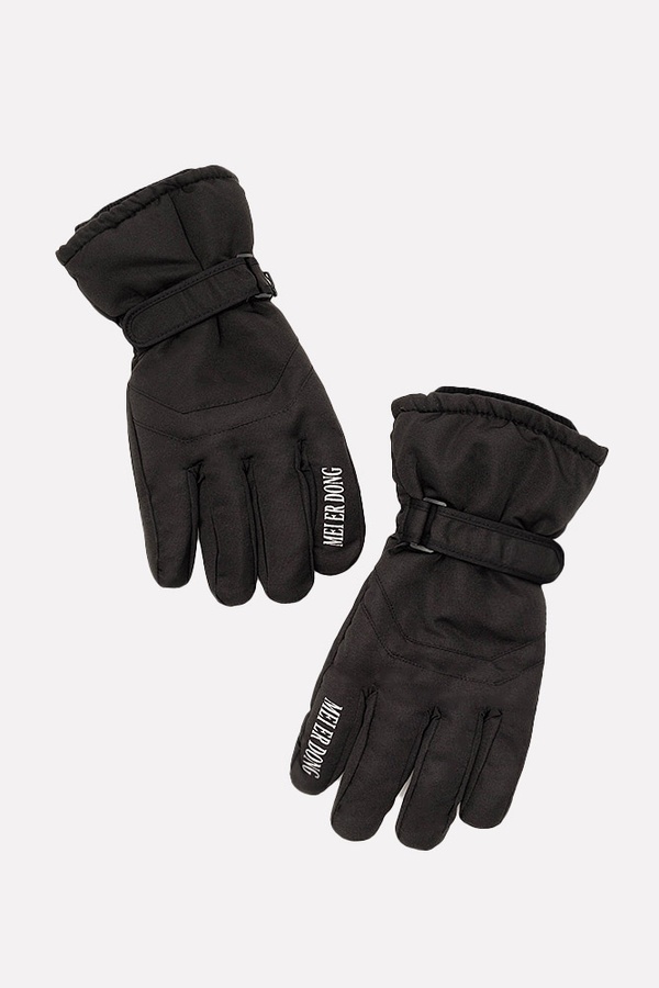 Мужские перчатки 9.5 цвет черный ЦБ-00197587 SKT000861424 фото