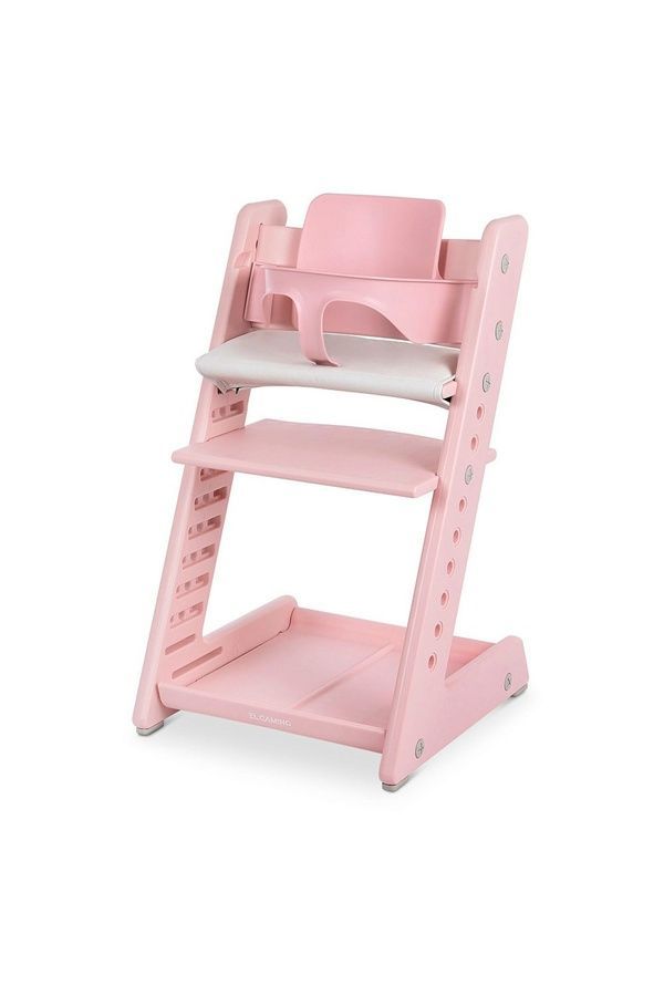 Стільчик для годування - ME STAGE Pink, багатоступінчастий ME 1101 Pink ЦБ-00212908 фото